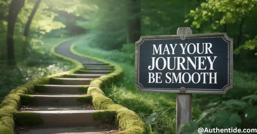 May your journey be smooth