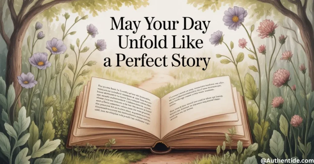 May Your Day Unfold Like a Perfect Story