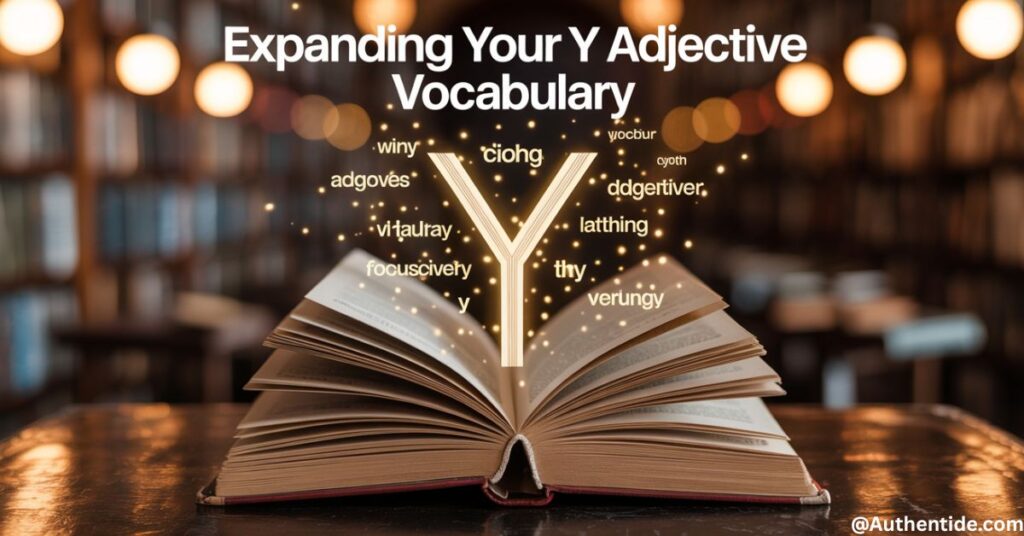 Expanding Your Y Adjective Vocabulary