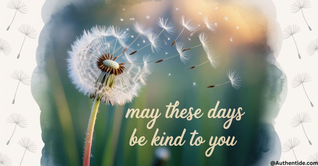 May These Days Be Kind to You