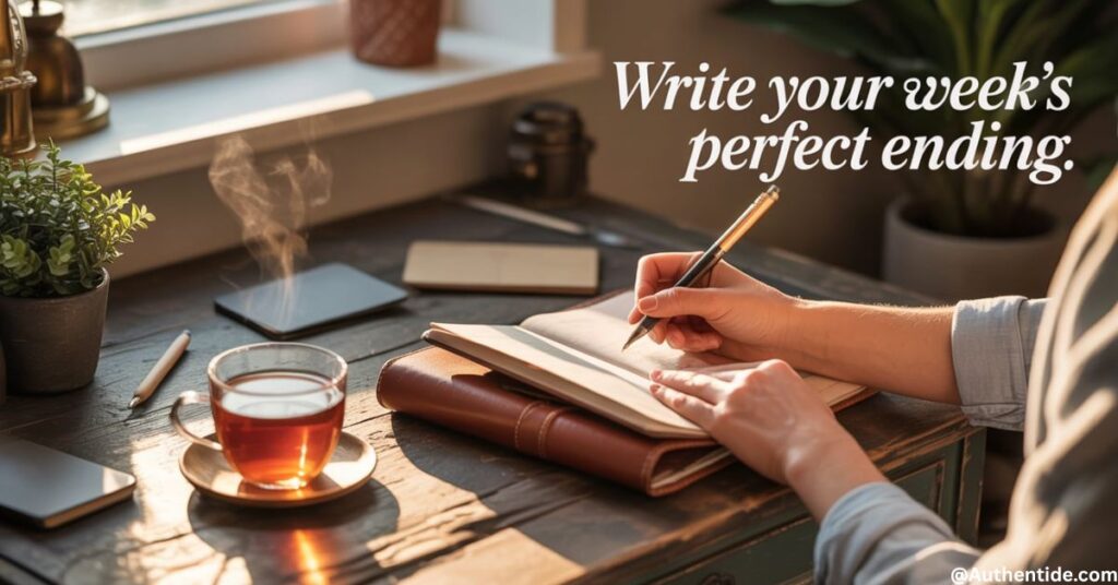 Write Your Week's Perfect Ending