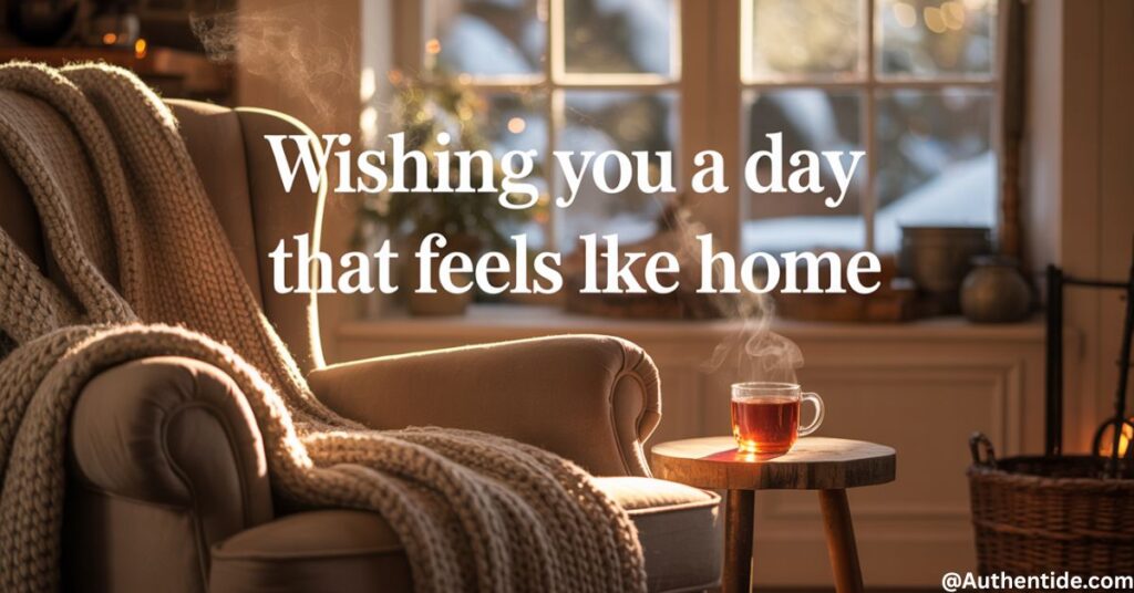 Wishing You a Day That Feels Like Home