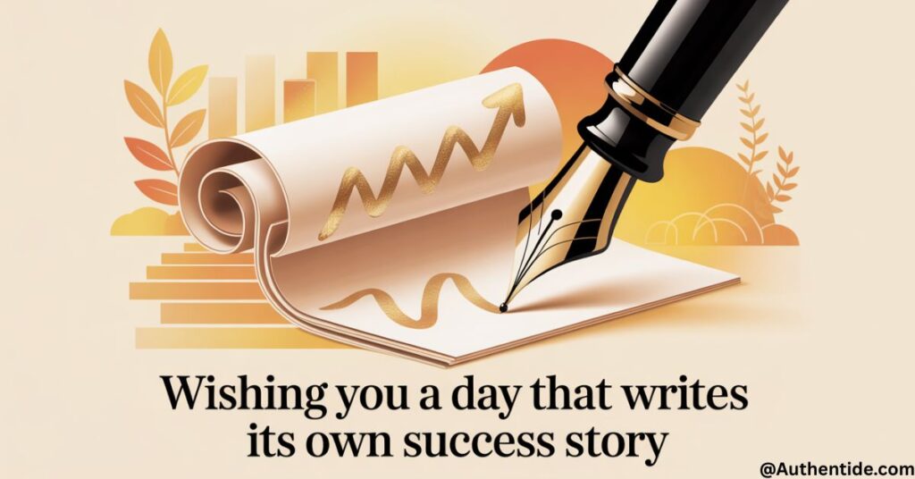 Wishing You a Day That Writes Its Own Success Story