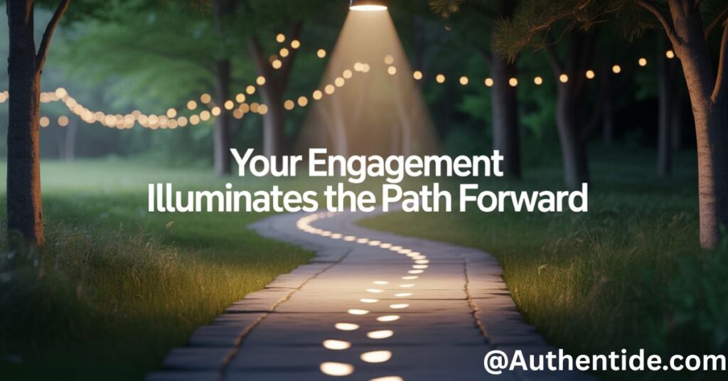 Your Engagement Illuminates the Path Forward