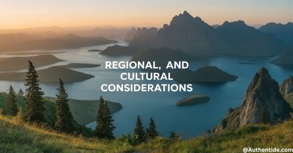 Regional and Cultural Considerations