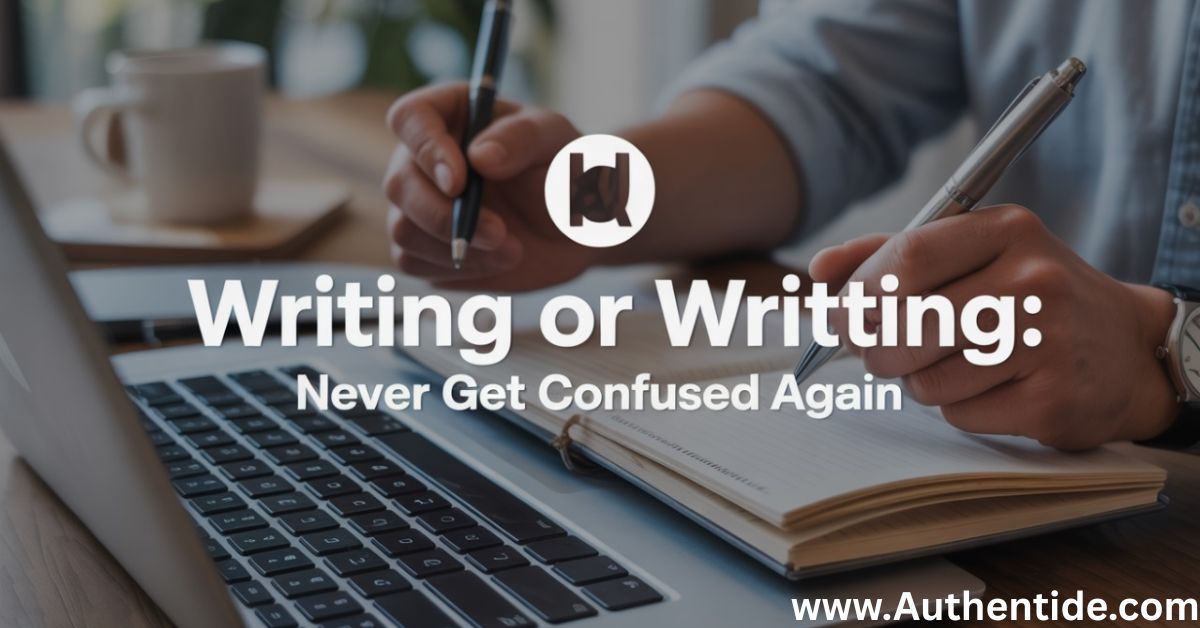 Writing or Writting: Never Get Confused Again
