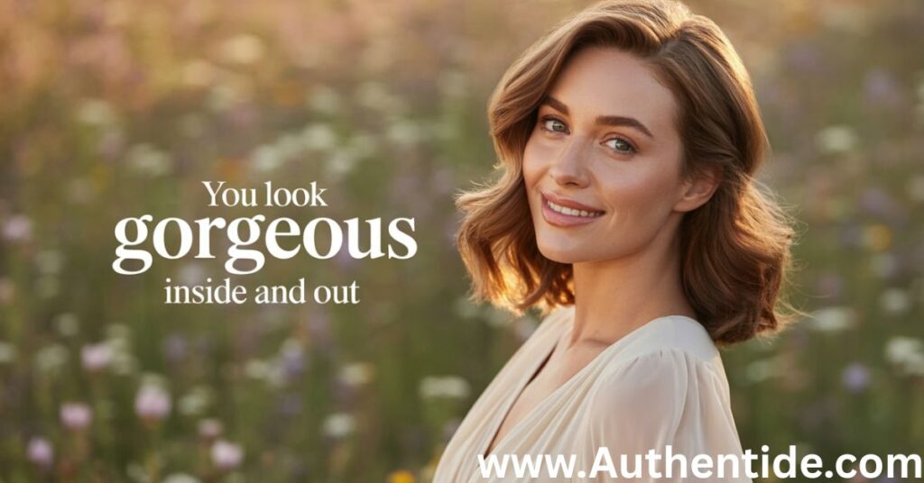You Look Gorgeous Inside and Out