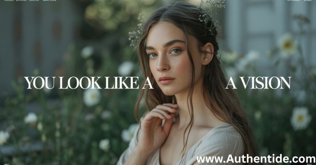 You Look Like a Vision