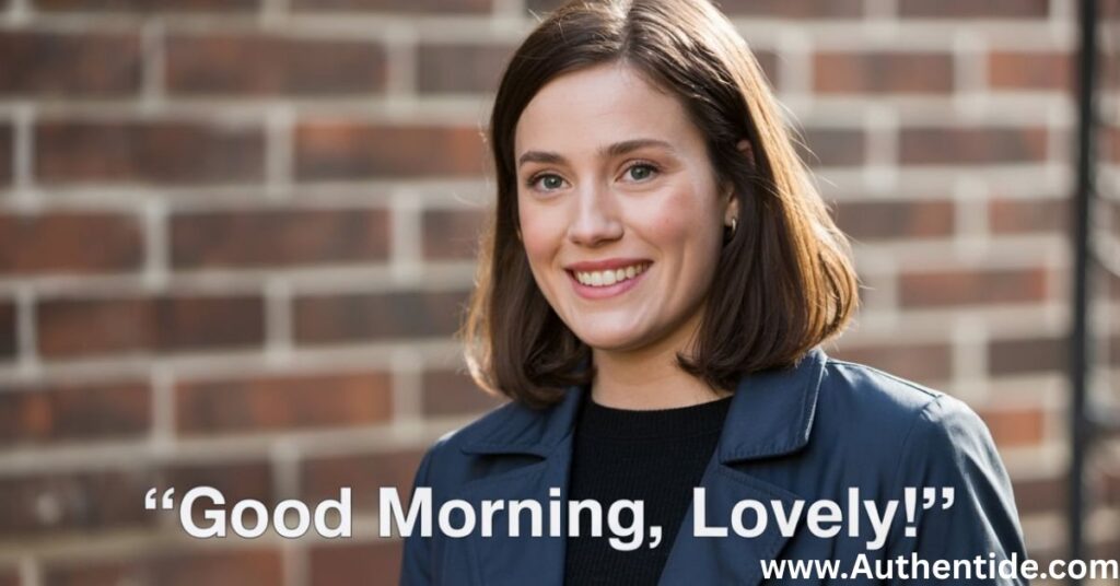 “Good Morning, Lovely!”
