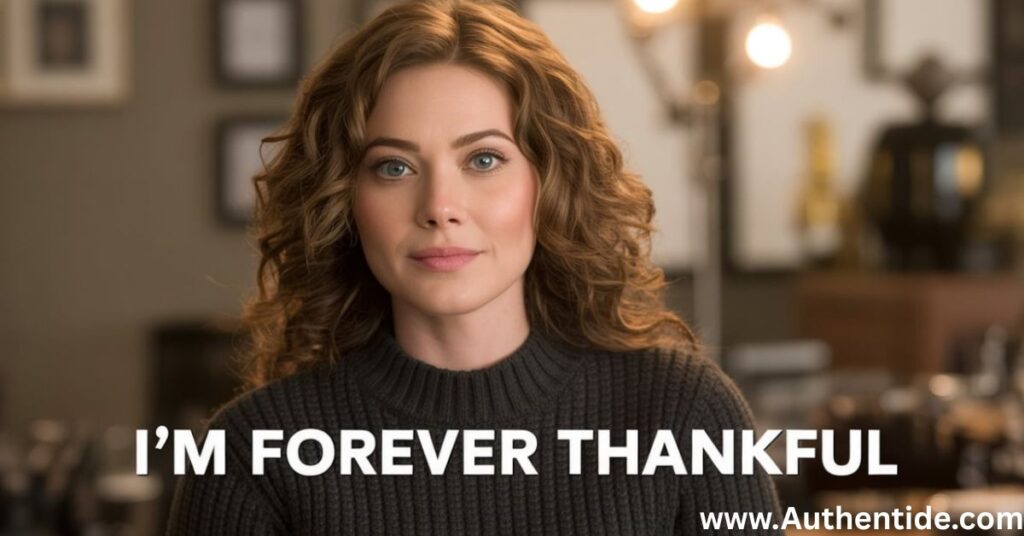 I’m Forever Thankful
