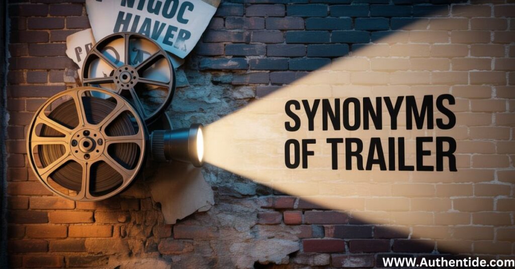 Synonyms of Trailer