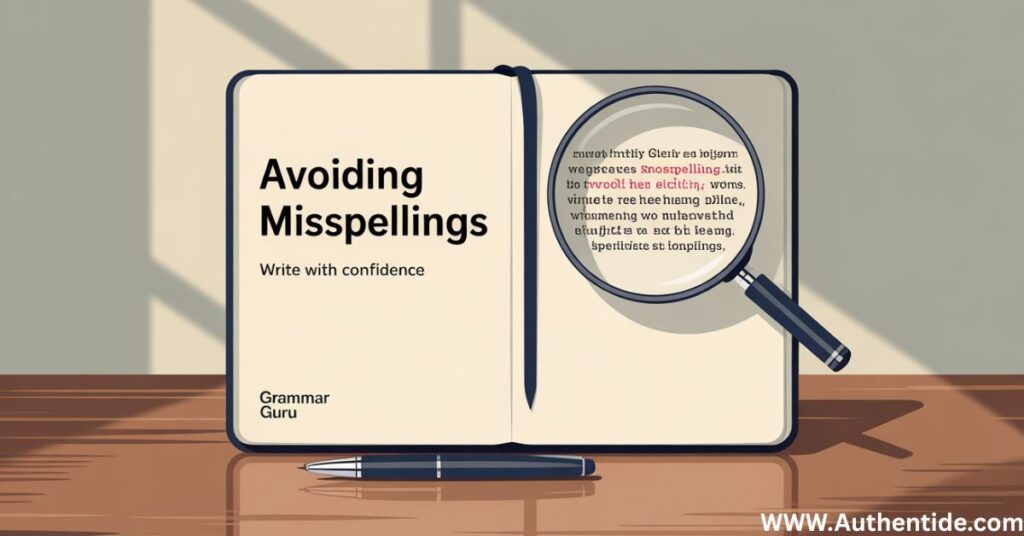 Avoiding Misspellings
