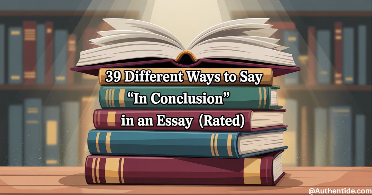 39 Different Ways to Say ‘In Conclusion’ in an Essay (Rated)