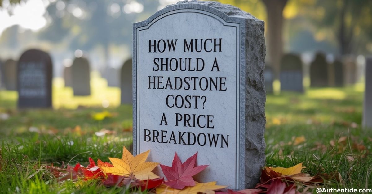 How Much Should a Headstone Cost A Price Breakdown