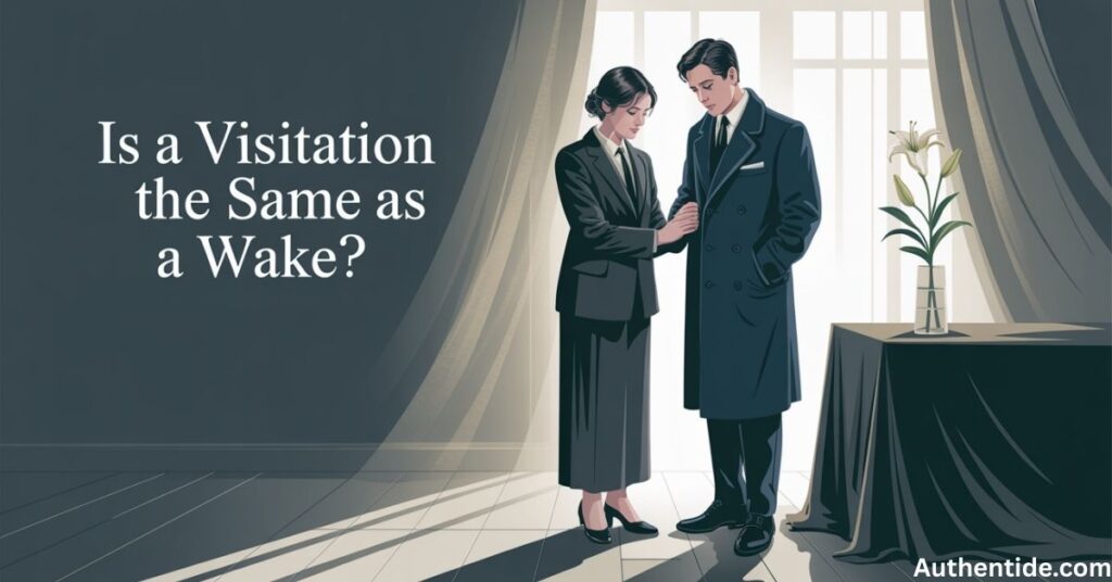 Is a Visitation the Same as a Wake?