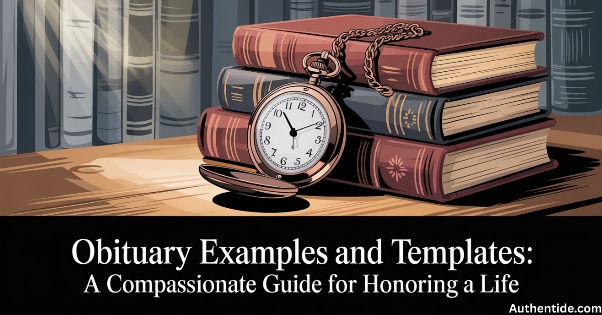 Obituary Examples and Templates: A Compassionate Guide for Honoring a Life