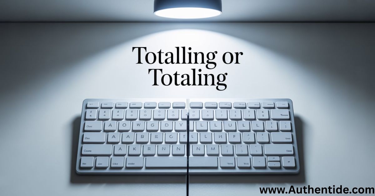 Totalling or Totaling: Which Spelling to Use?