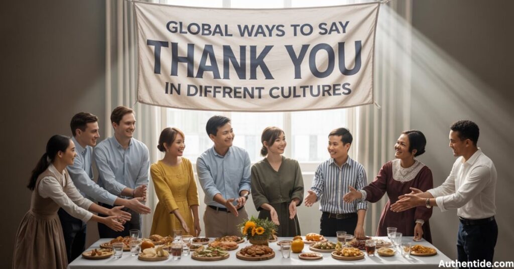 Global Ways to Say Thank You in Different Cultures